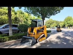 HTS25 トラック スキッド ステア ローダーのビデオ