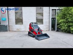 HTS380T トライアングル トラック スキッド ステア ローダーのビデオ
