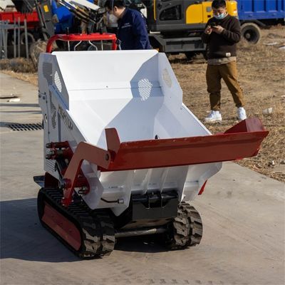 多機能の小型クローラー ダンプの滑らかな伝達HT500