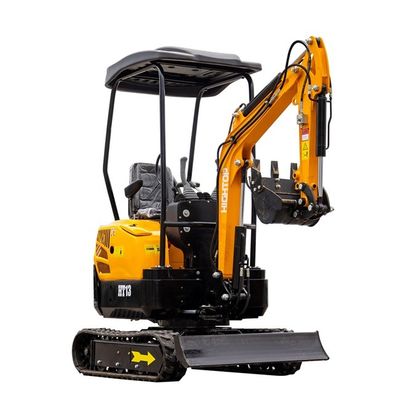 セリウムEURO5エンジン1300kgのHightop小型掘削機HT13のコンパクトの小型坑夫