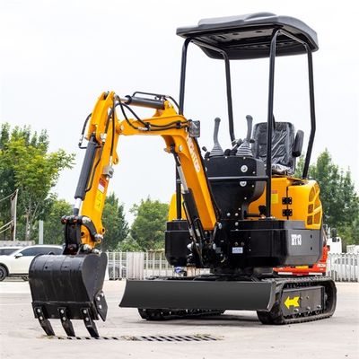 180mmトラック幅HT13のHightop小型掘削機795mmの尾回転半径