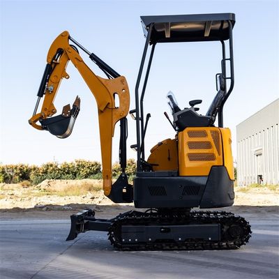 2.2トンの小型水力掘削機 780mm / 1090mmの軌道を走る