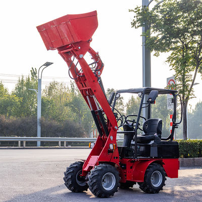 高度な水力システム 小型車輪積載機 安定した作業状態の多目的アタッチメント