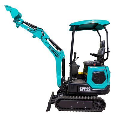 HT12 ミニショベルカー、7KW エンジン、1200kg 運転重量