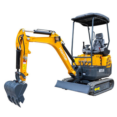 HT18L ミニショベル、動作重量 1310kg で多様な建設作業に対応